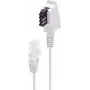 Telefono laidas ShiverPeaks BS12-09266 6m baltas