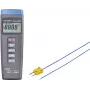 VOLTCRAFT K101 + TP 202 temperatūros matavimo prietaisas -200 iki +1370 °C, K tipo zondas