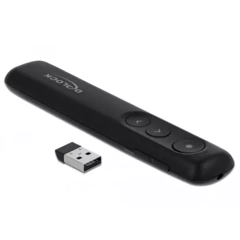 Lazerinis pristatymo įrenginys DeLOCK USB 64092 Juodas