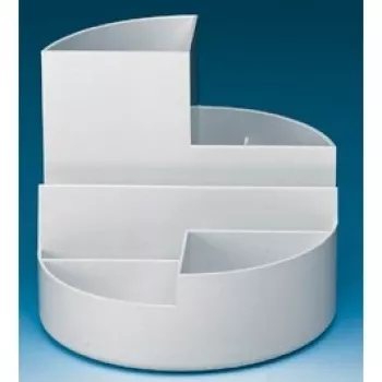 MAUL Round Box baltas pieštukinė (4117602)