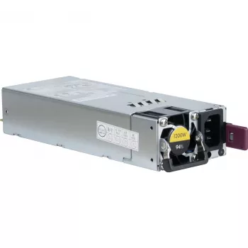 Maitinimo blokas INTER-TECH R2A-DV1200-N 1200 W 2U, 80 PLUS Platinum, 100–240 V, 50–60 Hz, pilkas