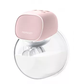 Momcozy S9 Pro Dvigubas Elektrinis Pieno Siurblys Rožinis, 180ml