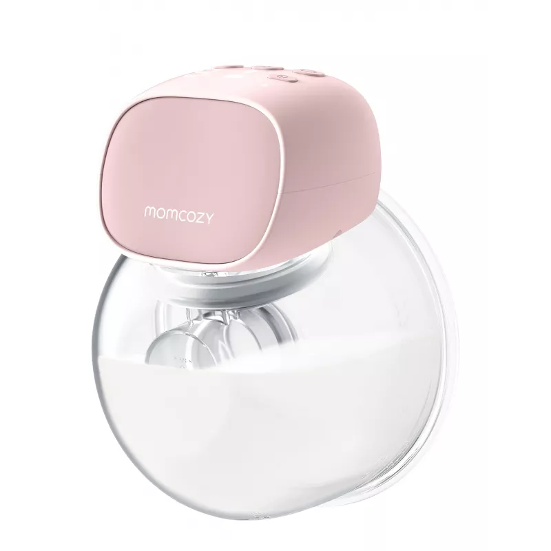 Momcozy S9 Pro Dvigubas Elektrinis Pieno Siurblys Rožinis, 180ml