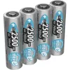 AA baterija Ansmann 2500mAh maxE plus nikelio-metalo hidrido (NiMH) įkraunama