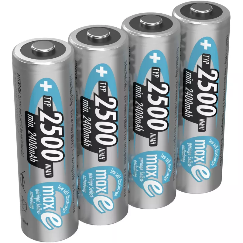 AA baterija Ansmann 2500mAh maxE plus nikelio-metalo hidrido (NiMH) įkraunama