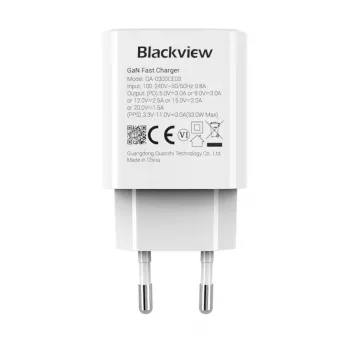 BLACKVIEW CHAR-33W/BV USB-C 33W greitas įkroviklis, juodas