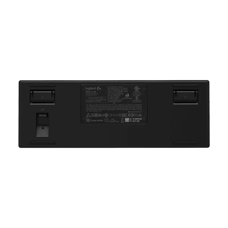 Klaviatūra Logitech G PRO X 60 žaidimams USB RF Wireless Bluetooth QWERTY US International balta