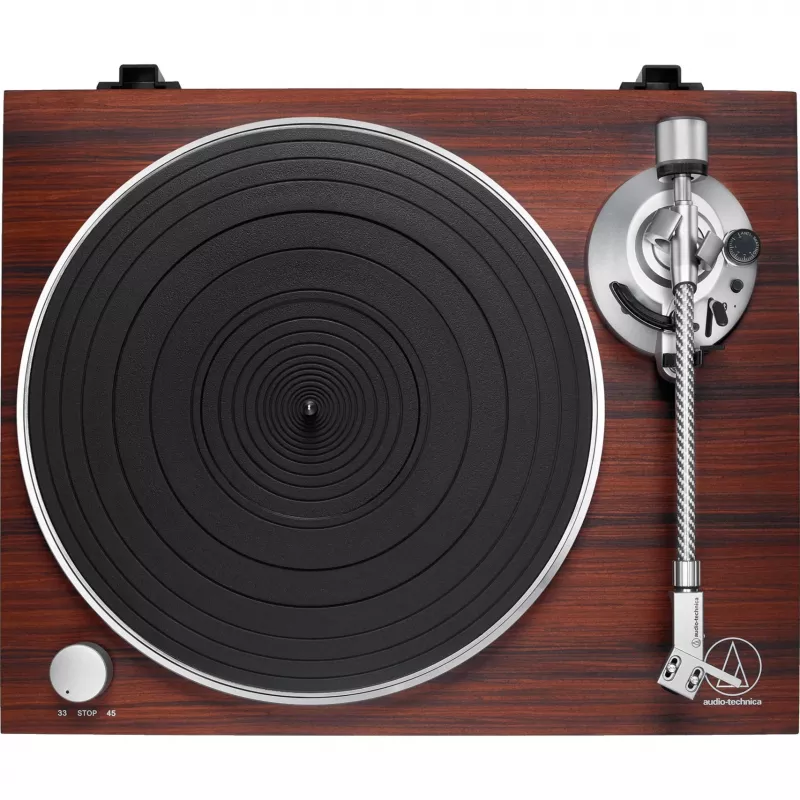 Patefono grotuvas su diržine pavara Audio-Technica AT-LPW50BTRW Ruda