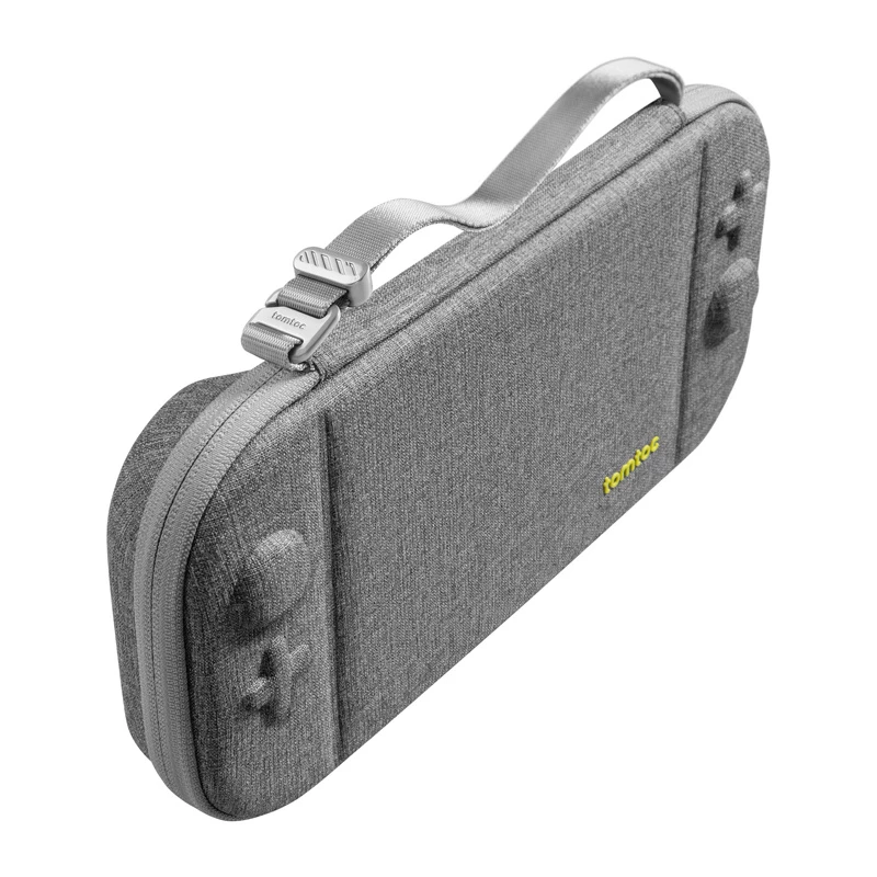 Apsauginis dėklas Tomtoc FancyCase-G05, pilkas, skirtas Nintendo Switch 2