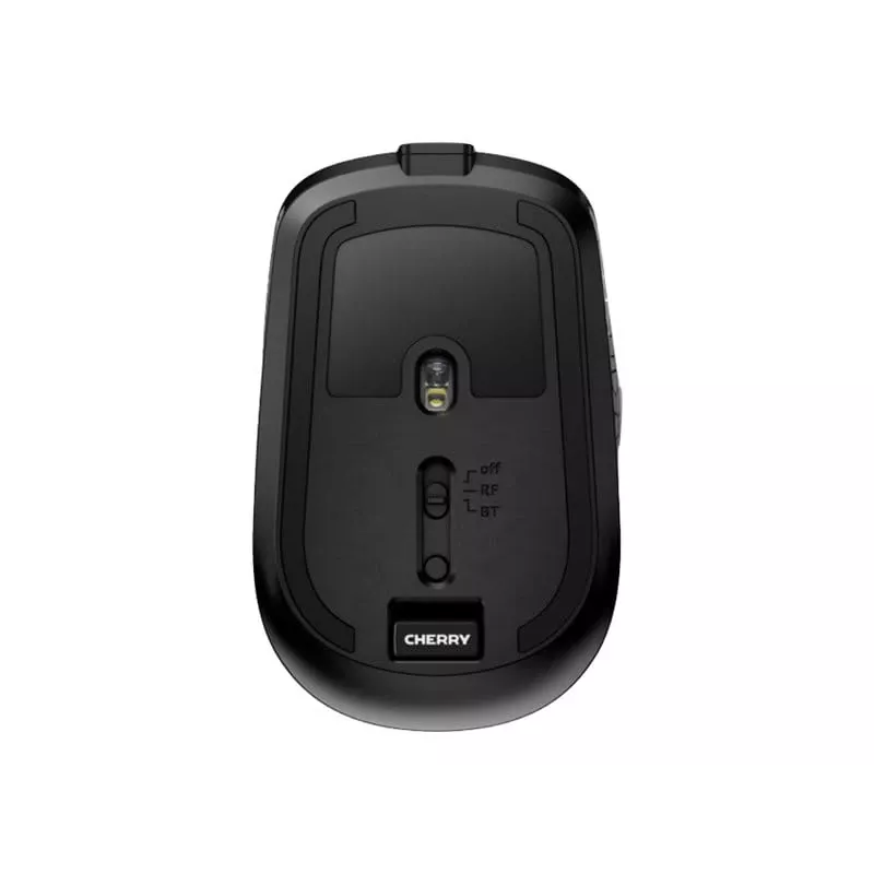 CHERRY DW 9100 SLIM belaidė klaviatūra su pele RF Wireless + Bluetooth AZERTY juoda
