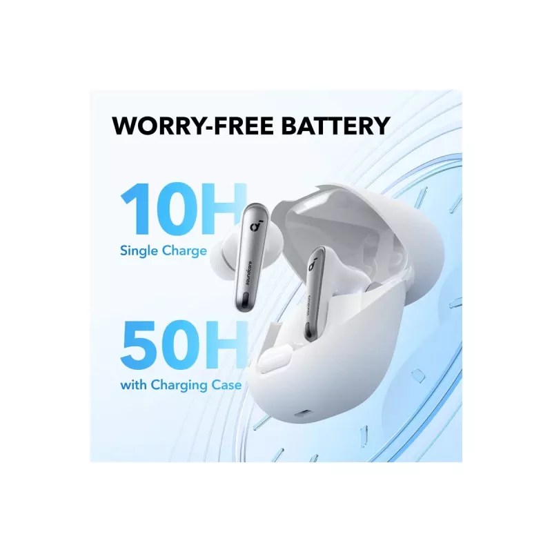 Belaidės ausinės True Wireless Liberty 4 NC balta