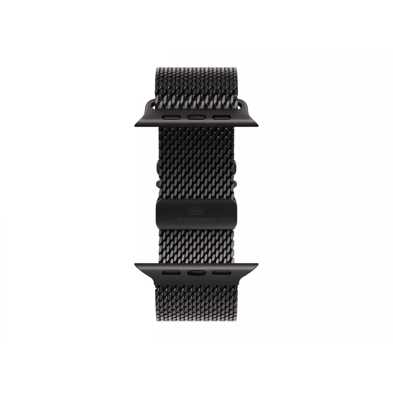 Apple Watch Ultra 2 GPS + Cellular 49mm juodas titano korpusas su juodu titano Milano kilpa - M