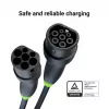 Įkrovimo laidas Green Cell EVKABGC03 — Type 2, 5 m, 11 kW, elektromobiliams