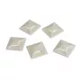 LogiLink Kabelbinderhalterungen, 40 x 40 mm Klebesockel für Kabelbinder, Kabelinderaufnahme: 14,3 x 2,7 - 1 Stück (KAB0045)