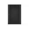 Sieninis tinklo stovas LANBERG WF01-6618-10B, 18U, 600×600×907 mm, juodas, 60 kg