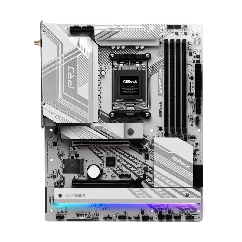 ASRock X870 Pro RS WiFi AM5 ATX pagrindinė plokštė