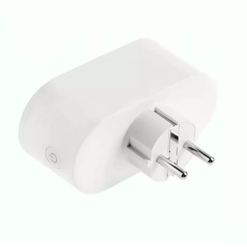 Tellur WiFi AC dvigubas kištukas su energijos matavimu, 16A, 2400W