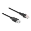 DeLOCK RJ50 į USB 2.0 Type-A laidas brūkšninių kodų skaitytuvui, 2 m