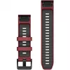 Garmin QuickFit 010-13392-06 dirželis Graphite Red