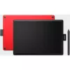 Wacom One by Medium grafinė planšetė Black, Red 2540 lpi 216 x 135 mm USB