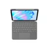 Logitech Combo Touch klaviatūra QWERTY JK anglų Smart Connector pilka