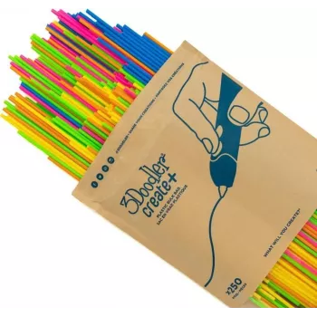 3Doodler Create+ ir Pro+ siūlai PLA Neon Sunset Mix 250 g (PL-NEONS-250) 3 mm