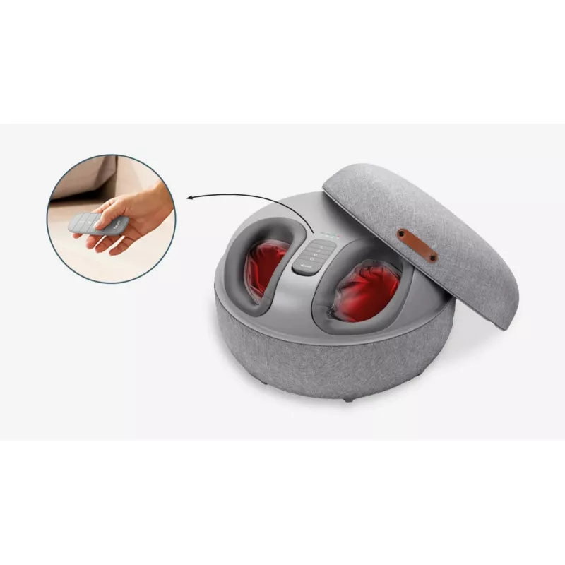 Beurer Shiatsu pėdų masažuoklis FM 120 2-in-1 pilkas