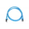 Extralink LAN Patchcord Kat.6A RJ-45 Cat6a 1m mėlynas