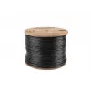 Lanberg LCU6-21CU-0305-BK tinklo laidas, juodas, 305 m, Cat6 U/UTP (UTP), lauko