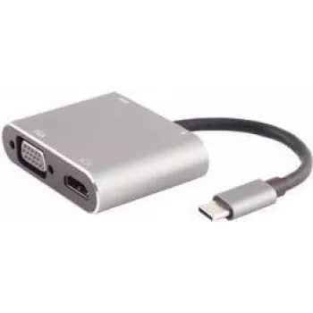 ShiverPeaks S/CONN 14-05026 USB-C dokas 3.2 Gen 1, pilka