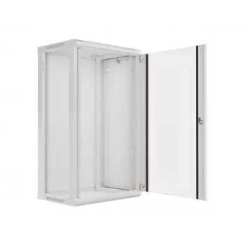 Lanberg WF01-6422-10S 22U sieninis rack spintas, pilka