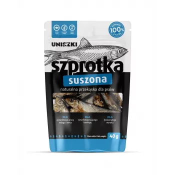 Šunų skanėstas UNISZKI Džiovintas šprotas 40 g