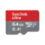 „SanDisk Ultra“ 64 GB „MicroSDHC“ UHS-I atminties kortelė SDSQUNR-064G-GN6TA