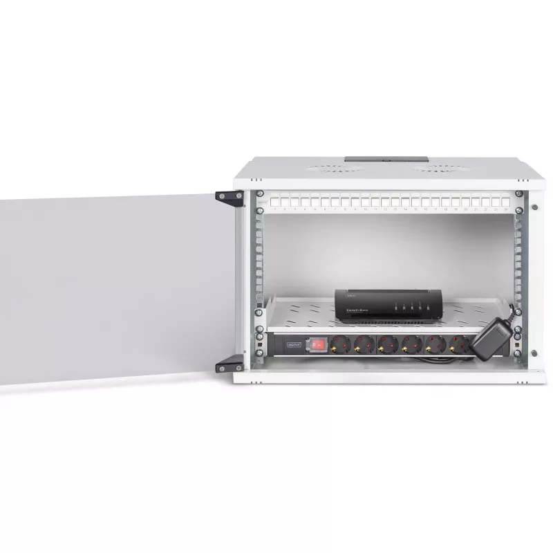 Tinklo spintelė DIGITUS DN-49202-SET 483 mm 7U 540x400 mm