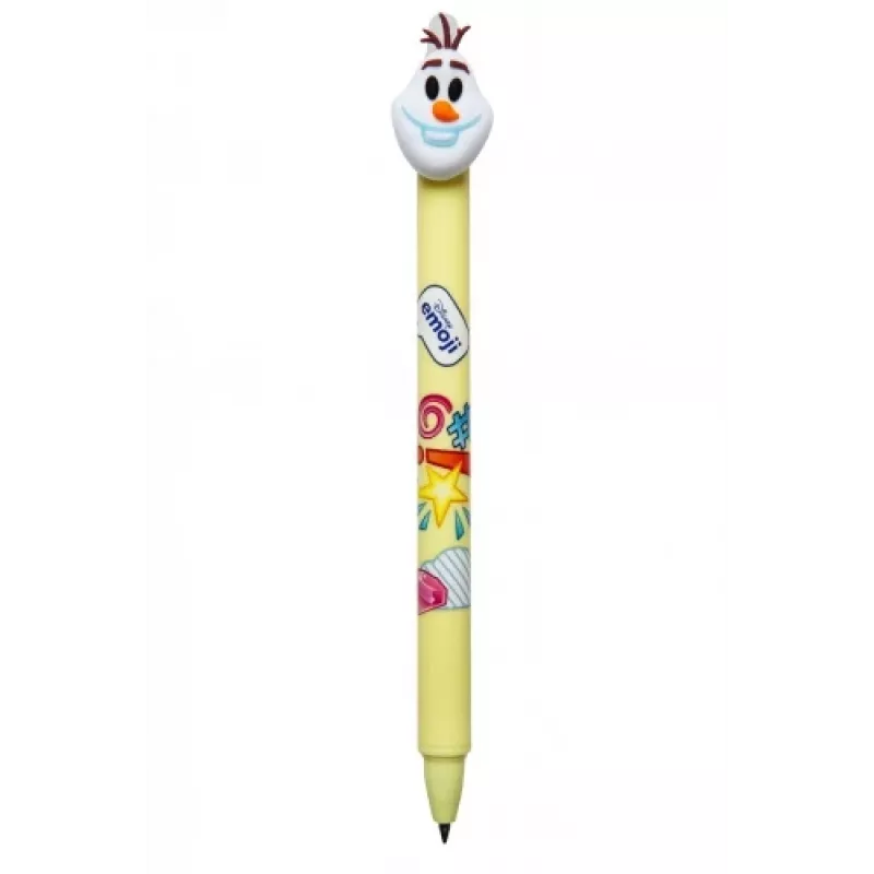 Įtraukiamas trinamas rašiklis Colorino Disney Emoji Frozen