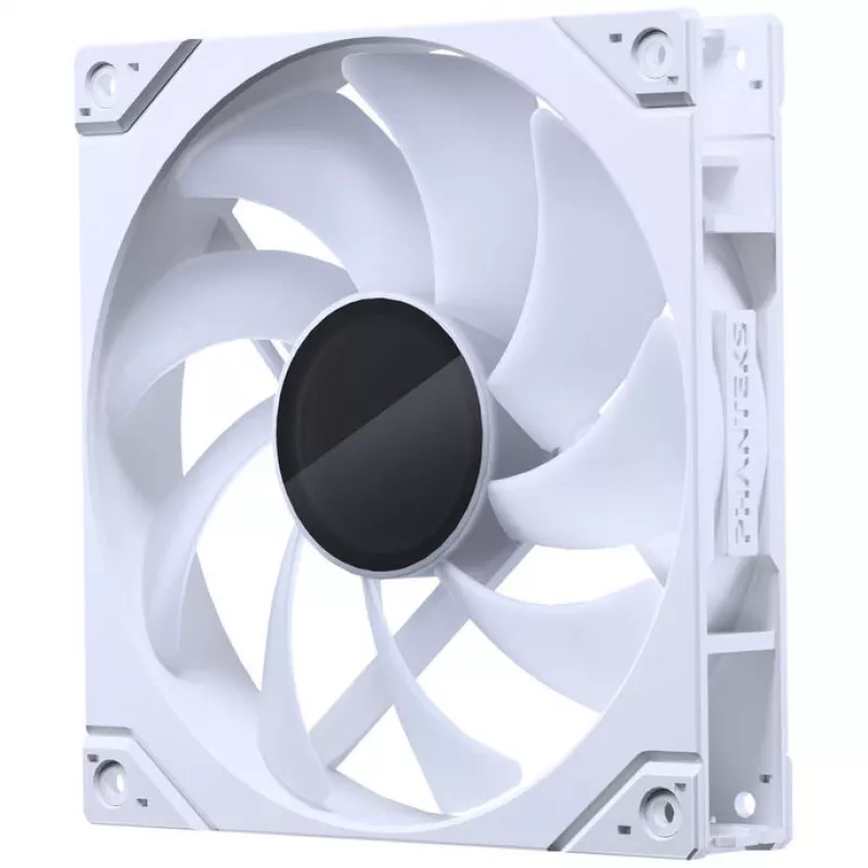 PHANTEKS M25 Gen2 140mm PWM D-RGB korpuso ventiliatoriai, 3 vnt. rinkinys, Balti