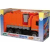 Žaislinis šiukšliavežis Lena Mercedes ZL-02026, 70 cm ilgio, mechaninė transporto priemonė