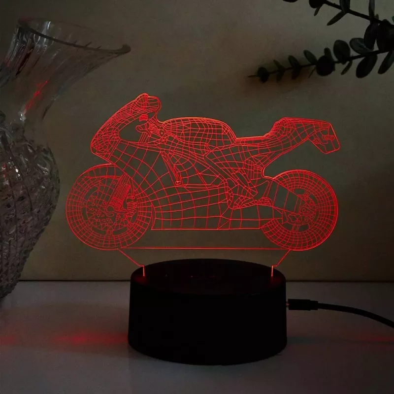 LED dekoratyvinė automobilio lempa MANTA SNL121RGB RGB 3D šviesa automobiliams ir motociklams