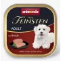 Šlapias šunų ėdalas Animonda Vom Feinsten Adult, elnio skonio, 150 g padėklas, 10,5% baltymų, 4,5% riebalų