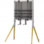 One for All WM 7482 – TV laikiklis sieninis, 81,3–177,8 cm (32–70 colių), iki 50 kg, VESA 200×100–400×400 mm, pilka spalva, medžio imitacija