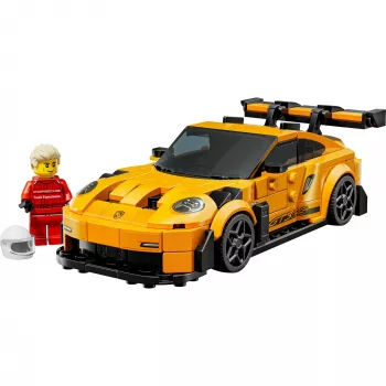 Konstruktorius LEGO Porsche 911 GT3 RS Speed Champions 77239 — 1:18 mastelis, 348 detalių, 9+ metų