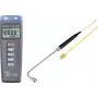 VOLTCRAFT K102 + TP 206 temperatūros matavimo prietaisas -200 iki +1370 °C zondo tipas K