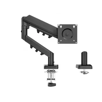Monitoriaus laikiklis TRACER Pivot Master TRAUCH47659 – reguliuojamas aukštis, pakreipimas, sukimas, VESA 100×100, iki 9 kg, 13–32 colių ekranams, stalviršinis, juodas