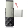 Silicon Power Blaze B30 SP016GBUF3B30V1K USB raktas, 16 GB, USB 3.0, juodas