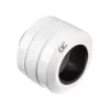 Alphacool 17484 jungtis, žalvarinė, balta, 23 mm aukščio, 26 mm skersmens, 6 vienetų pakuotė
