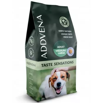 ADDVENA Taste Sensations suaugusiems vidutinių/didelių veislių šunims kalakutiena - sausas ėdalas - 10kg