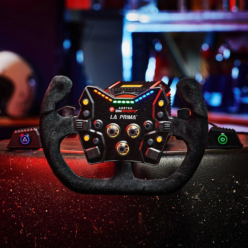 Asetek SimSports GT Rato Vairas - Open D, zomšas
