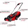 Benzinė vejapjovė EINHELL GE-CM 18/30 Li — 18V, 3,0Ah, 30 cm pjovimo plotis, 25 L žolės rinktuvas