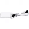 120 mm korpuso ventiliatorius Lian Li 12RTLLCD1W1W ARGB belaidis LCD baltas