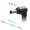 Akyga AK-ND-17 maitinimo adapteris / keitiklis 65 W, juodas